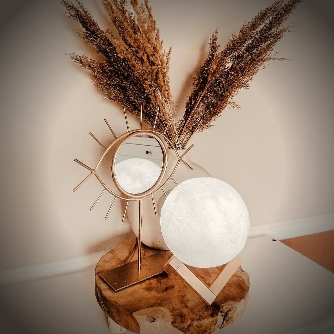 3D-gedruckte Mondlampe – Touch-Steuerung mit einstellbarer Helligkeit 5