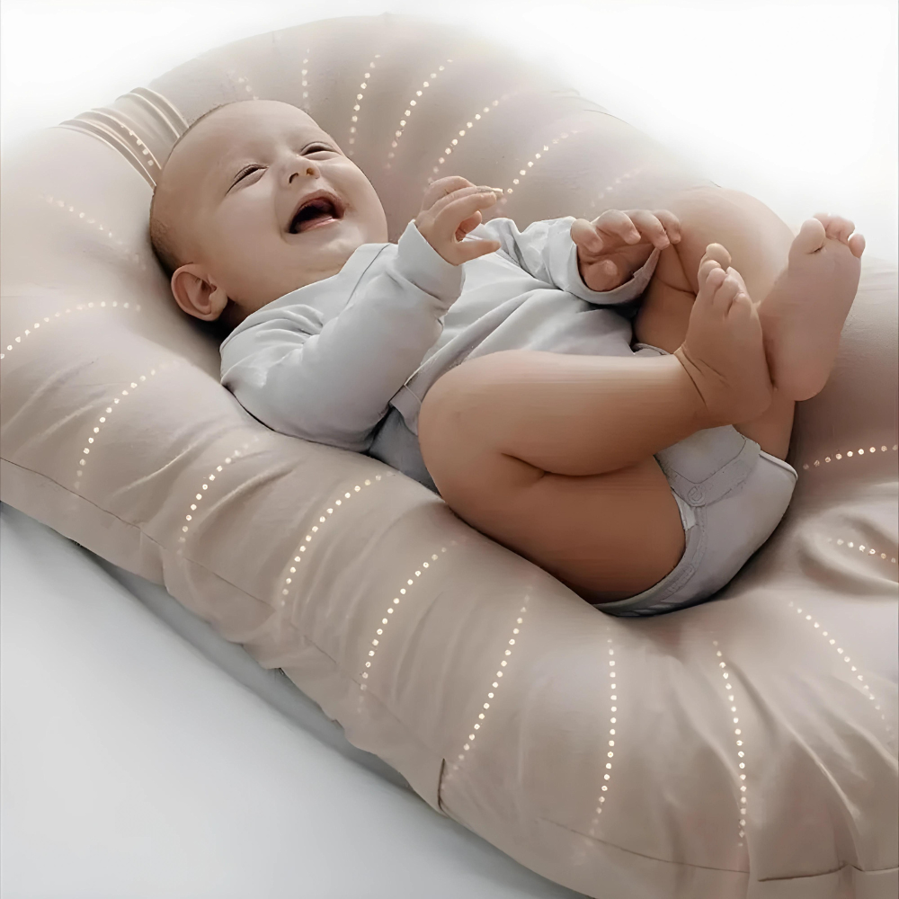 Babykissen – Ergonomisches Kopf- und Nackenkissen für Neugeborene 1