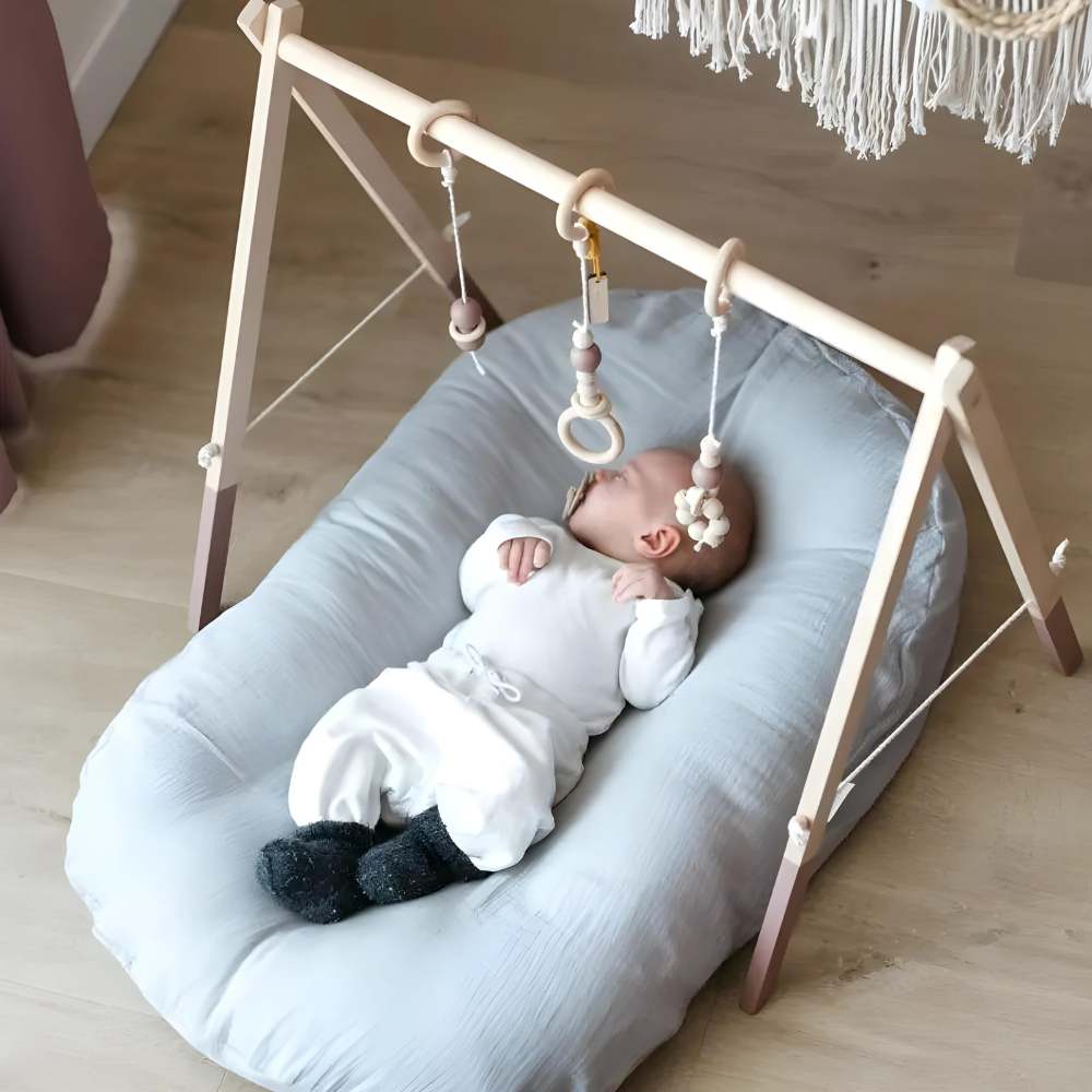 Babykissen – Ergonomisches Kopf- und Nackenkissen für Neugeborene 4