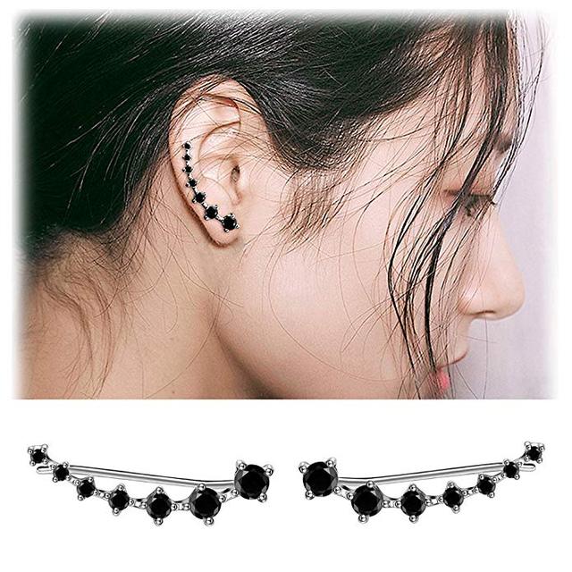 Damen-Ohrstecker mit Stern-Design 3