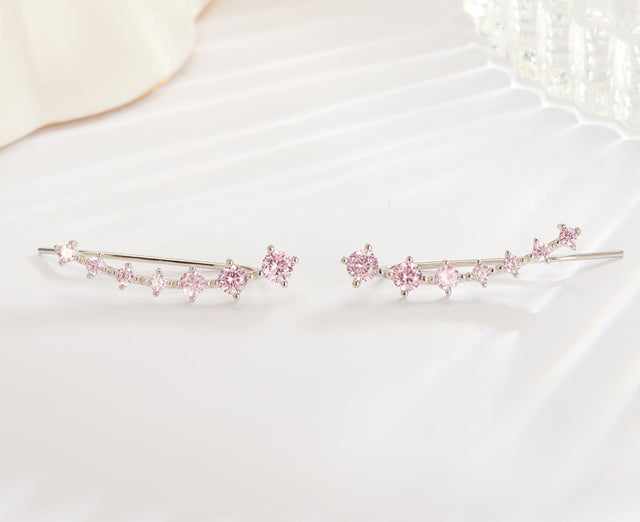 Damen-Ohrstecker mit Stern-Design 5