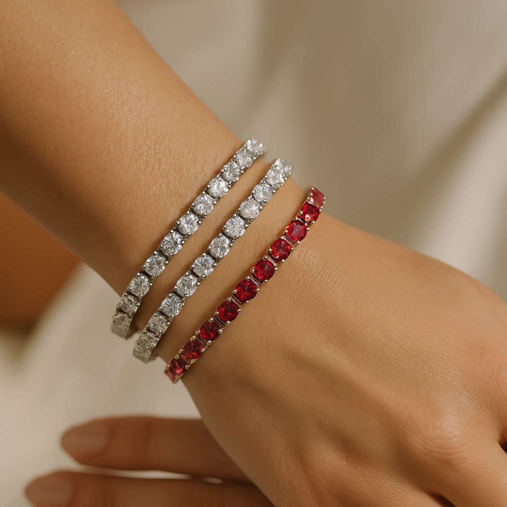 Damen-Tennisarmband, geeignet für formelle Anlässe 7