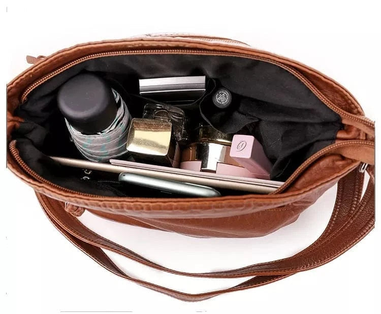 Damen-Umhängetasche mit verstellbarem Riemen 5