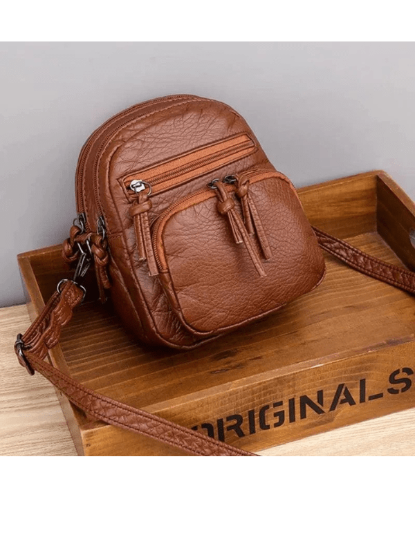 Damen-Umhängetasche mit verstellbarem Schultergurt 1