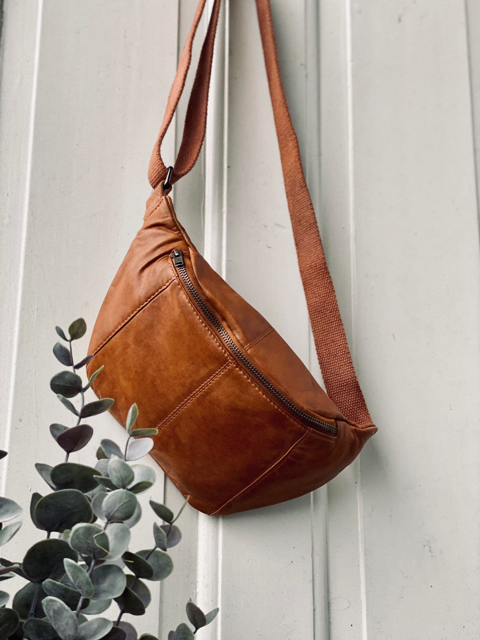 Damen Gürteltasche Mit Verstellbarem Riemen Und Reißverschlusstasche 1