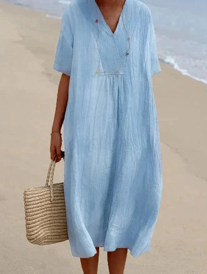 Damen Boho Kleid mit lockerer Passform