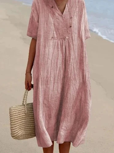 Damen Boho Kleid mit lockerer Passform
