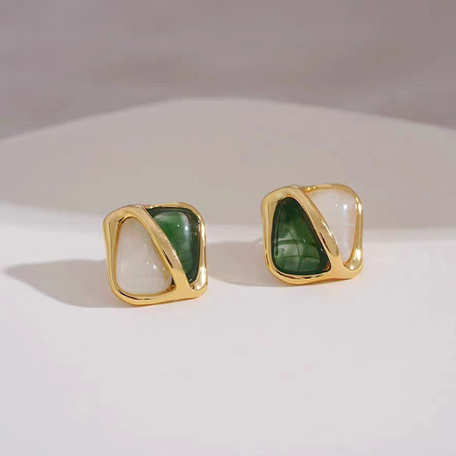 Damen Ohrstecker mit Herz-Design 7