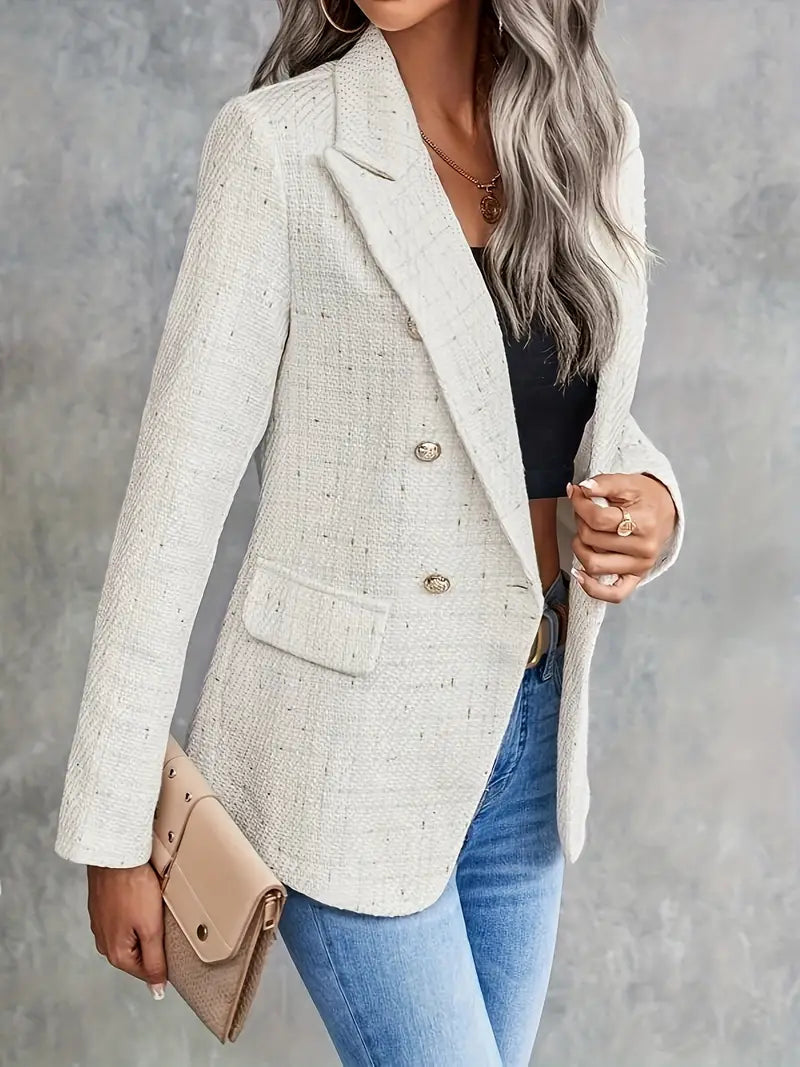 Damen Taillierter Blazer mit Klassischem Schnitt