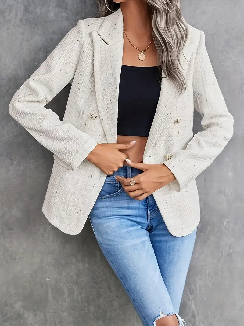 Damen Taillierter Blazer mit Klassischem Schnitt