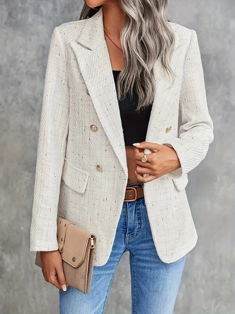 Damen Taillierter Blazer mit Klassischem Schnitt