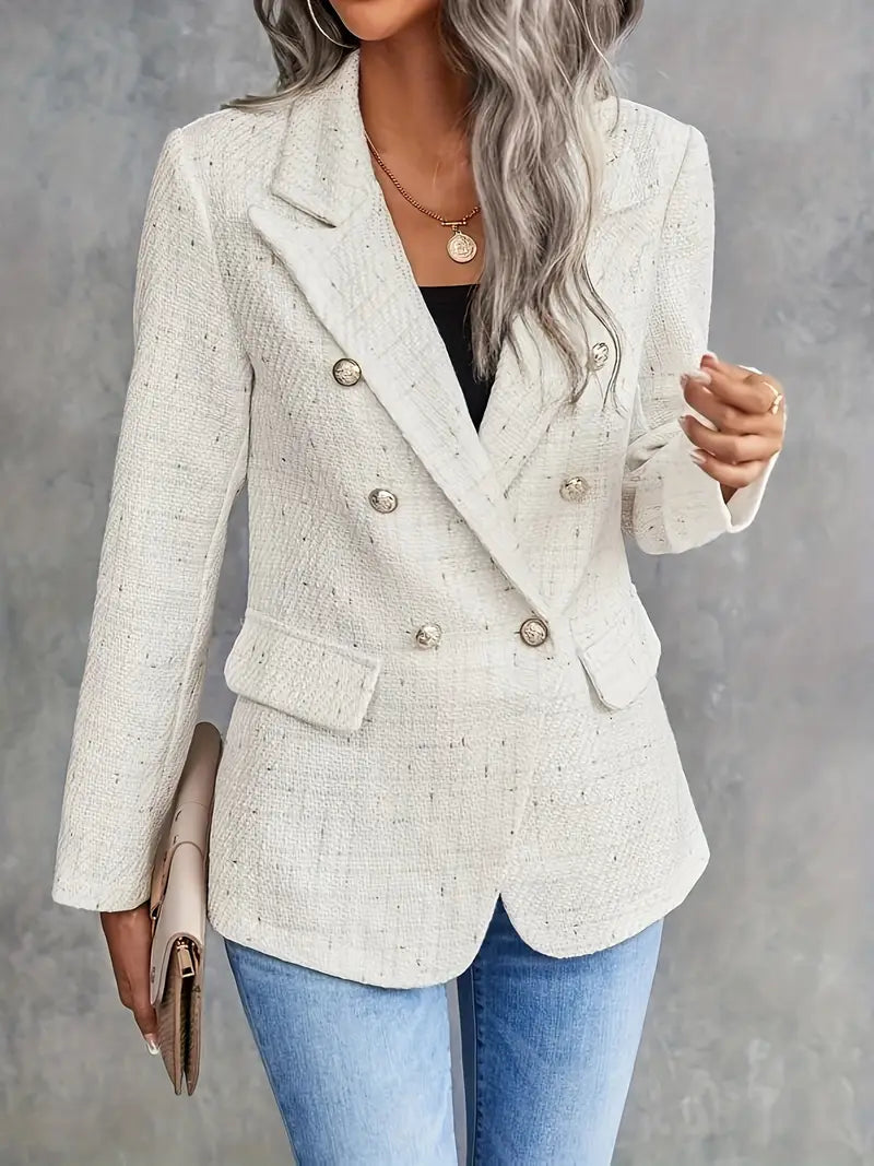 Damen Taillierter Blazer mit Klassischem Schnitt