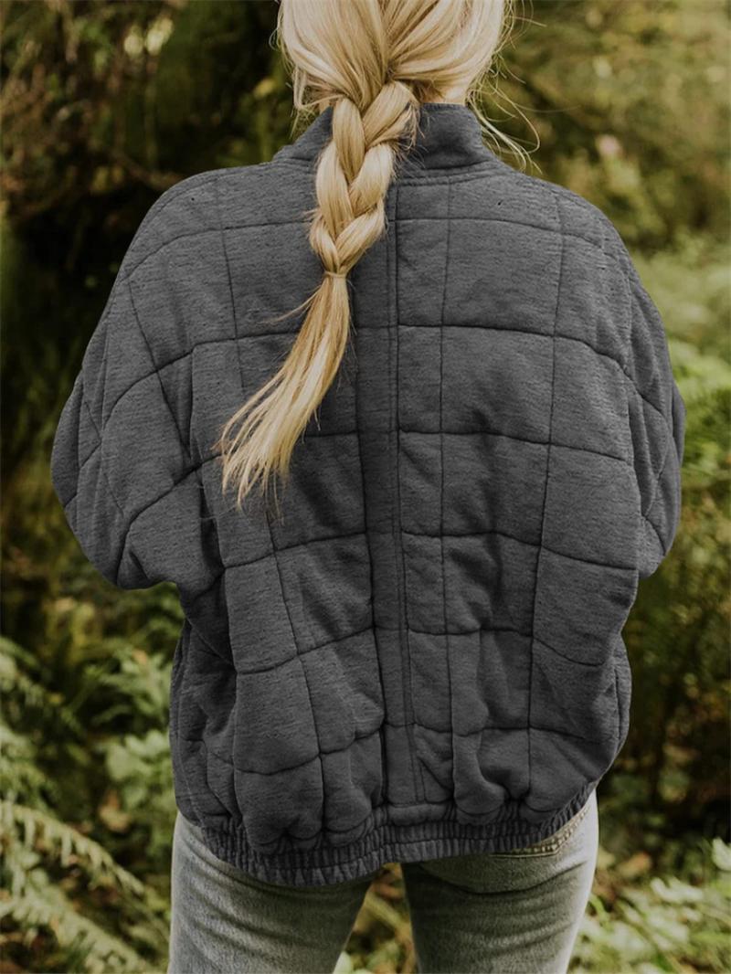 Damen Winterjacke mit durchgehendem Reißverschluss