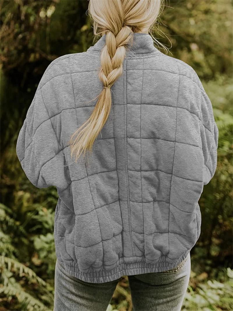 Damen Winterjacke mit durchgehendem Reißverschluss