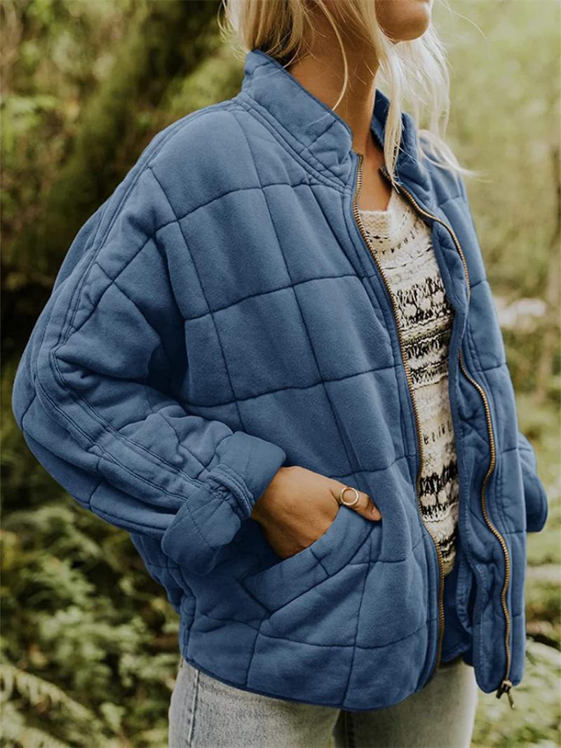 Damen Winterjacke mit durchgehendem Reißverschluss
