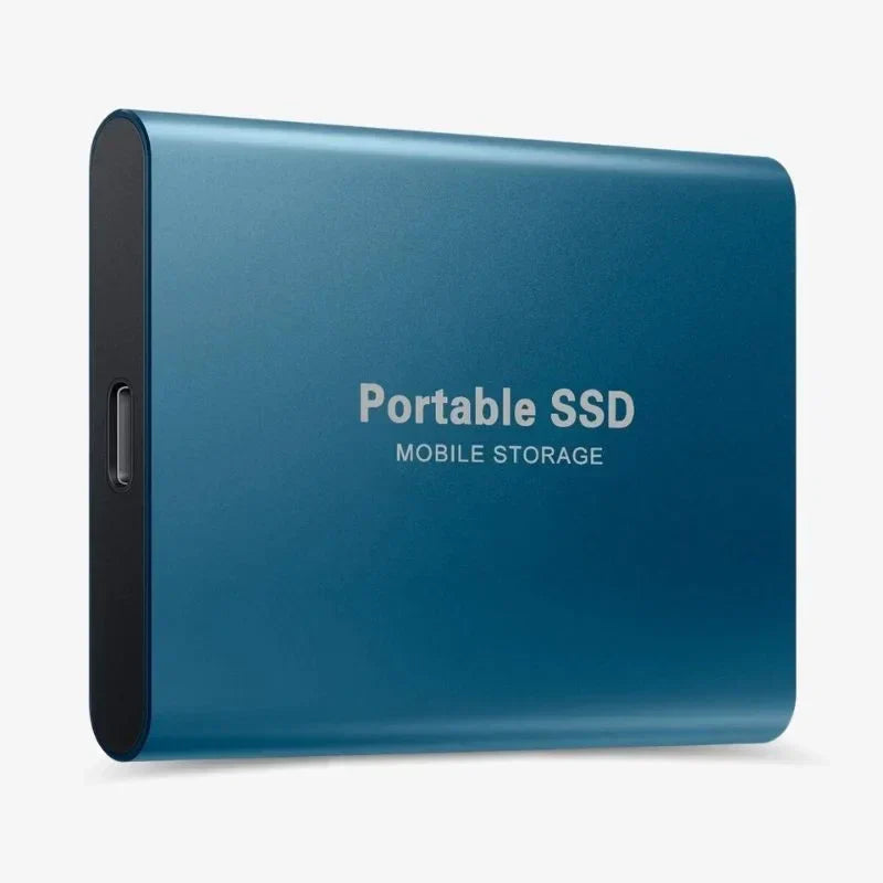 Externe SSD-Festplatte – Tragbarer Speicher mit USB 3.1-Anschluss 0