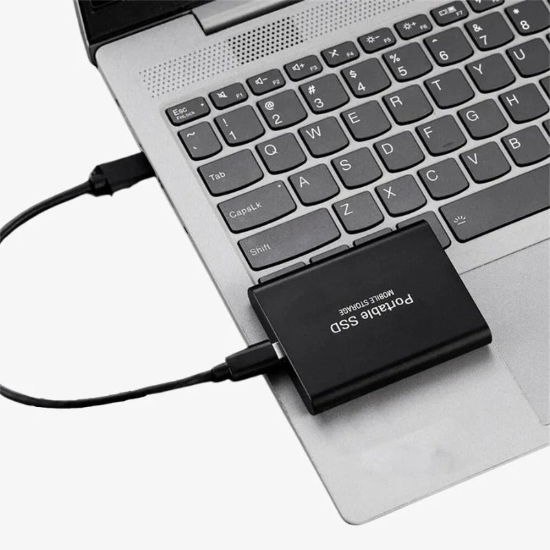 Externe SSD-Festplatte – Tragbarer Speicher mit USB 3.1-Anschluss 4