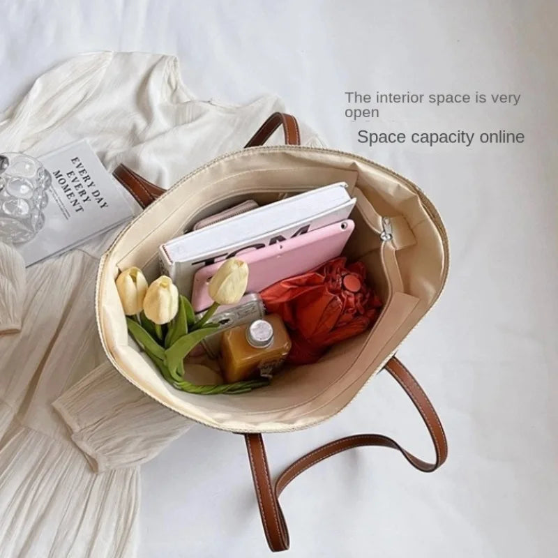 Geräumige Damen-Umhängetasche für Sommerausflüge 4