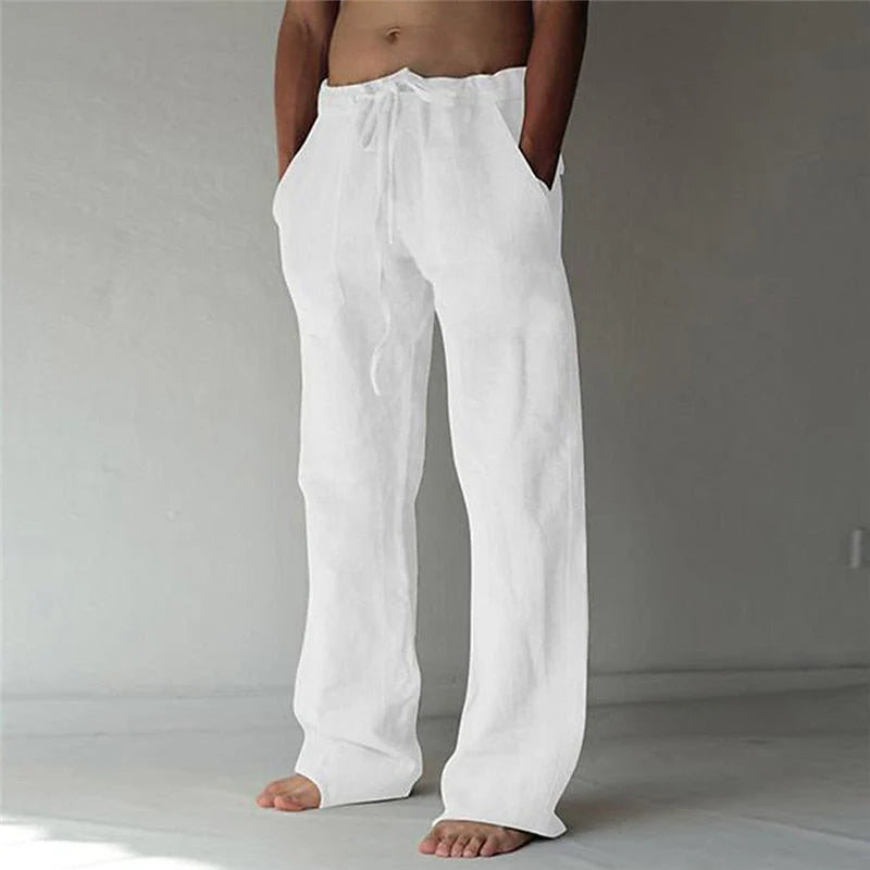 Herren Baggy Hose mit Kordelzug