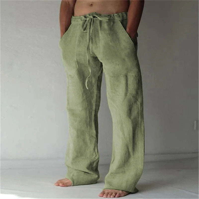 Herren Baggy Hose mit Kordelzug