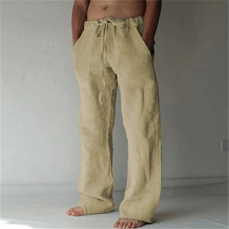 Herren Baggy Hose mit Kordelzug