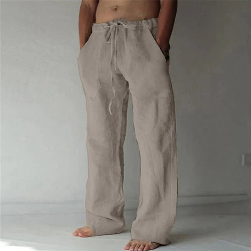 Herren Baggy Hose mit Kordelzug