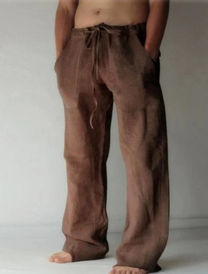 Herren Baggy Hose mit Kordelzug