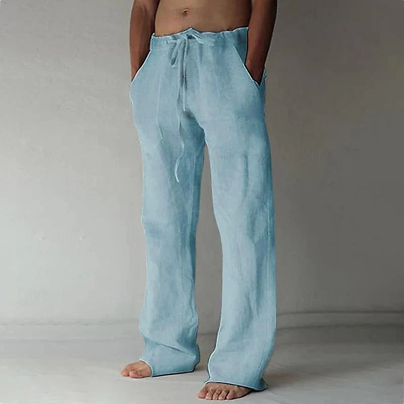 Herren Baggy Hose mit Kordelzug