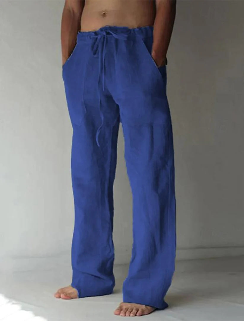 Herren Baggy Hose mit Kordelzug