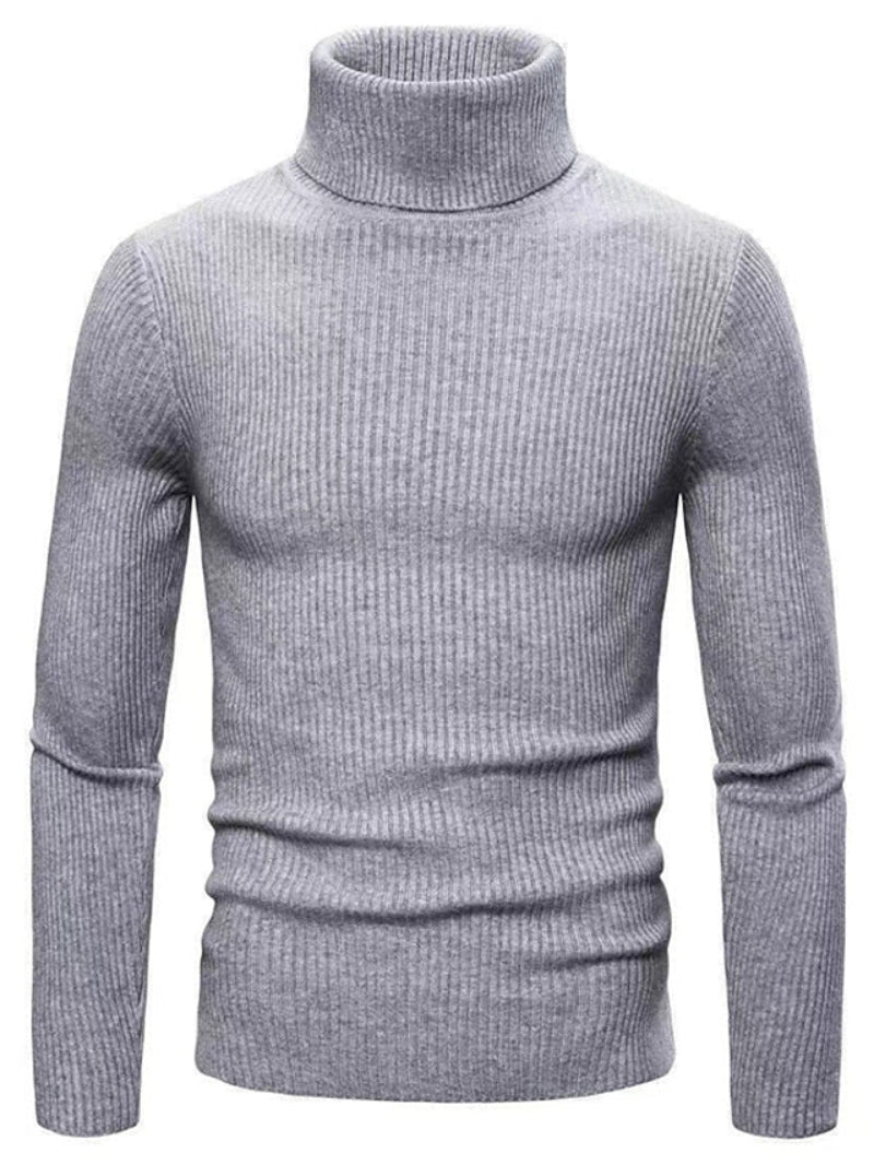 Herren Rollkragenpullover | Einfarbig