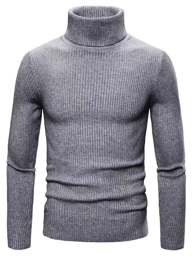 Herren Rollkragenpullover | Einfarbig