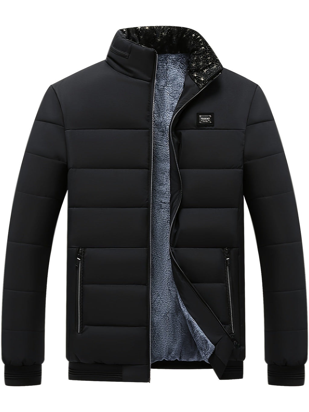 Herren Steppjacke mit Taschen für Übergangszeiten 0