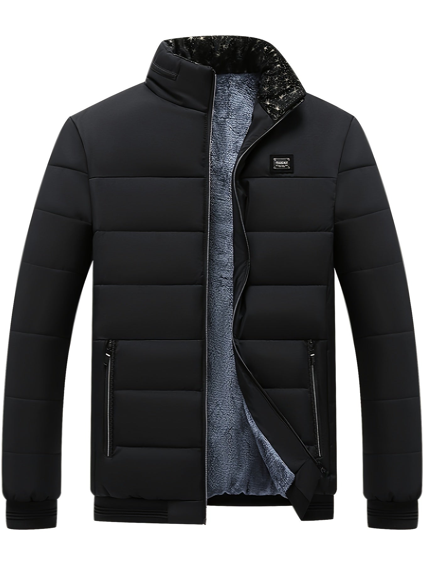 Herren Steppjacke mit Taschen für Übergangszeiten 0