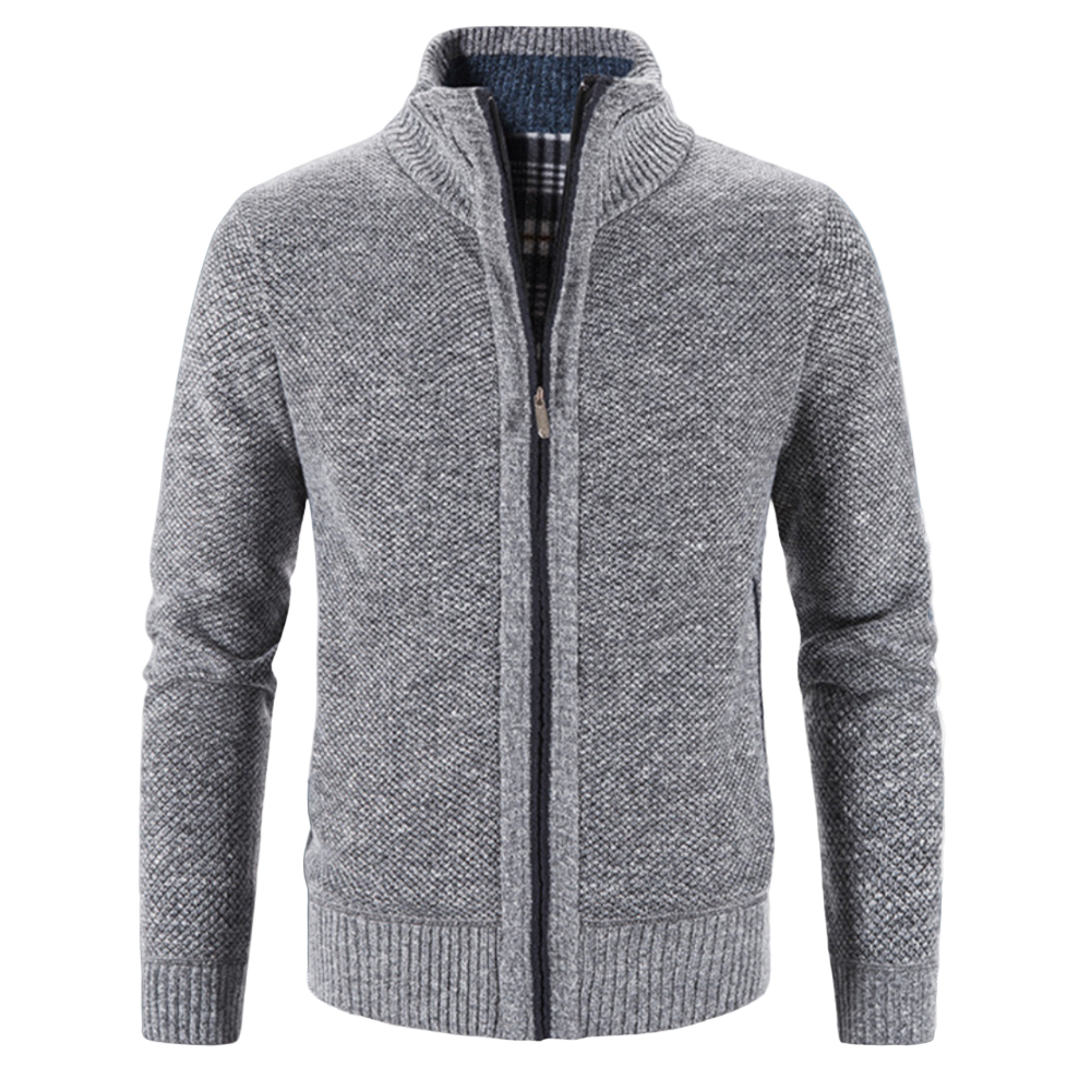 Herren Strickjacke | Mit Reißverschluss