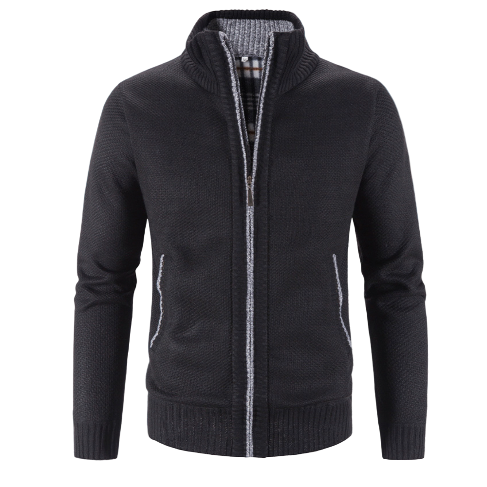 Herren Strickjacke | Mit Reißverschluss