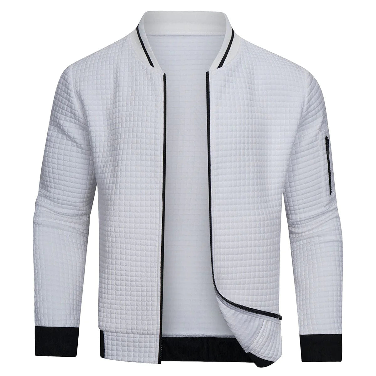 Herren Langarmpullover | Mit Reißverschluss