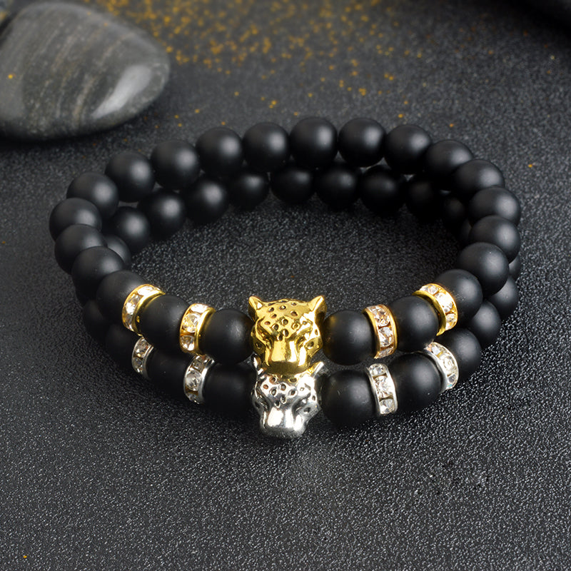 Herrenarmband mit Modernem Panther-Design und Verstellbarem Verschluss 3