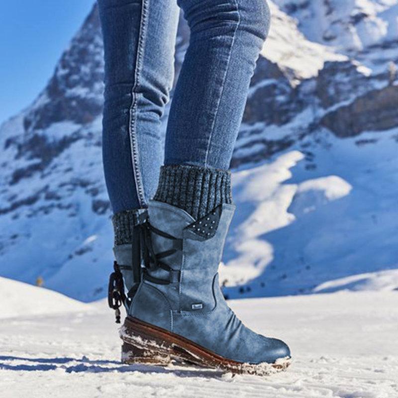 Isolierte Winterstiefel für Damen für kaltes Wetter 4