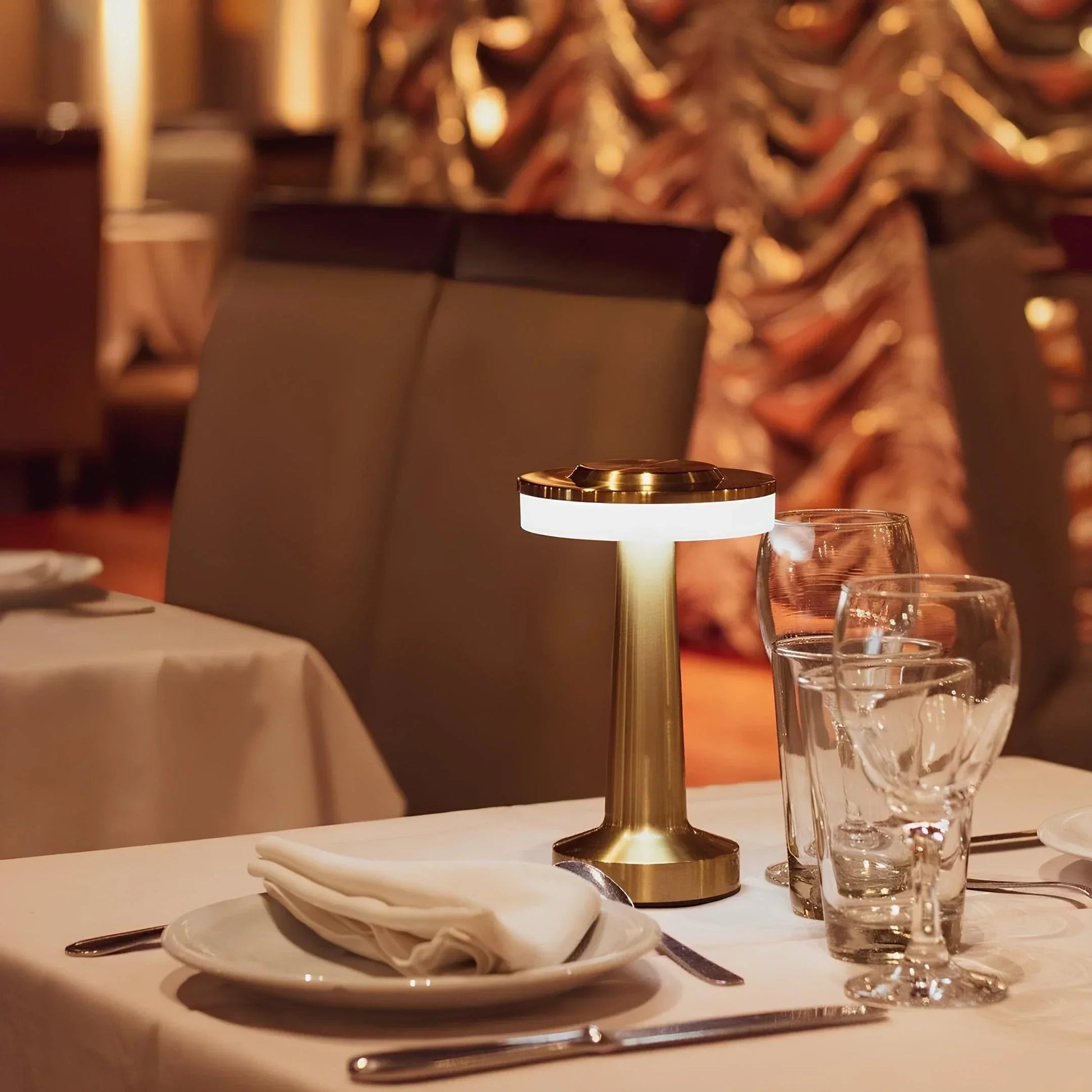 Kabellose Tischleuchte – Dimmbar und Wiederaufladbar mit LED 0