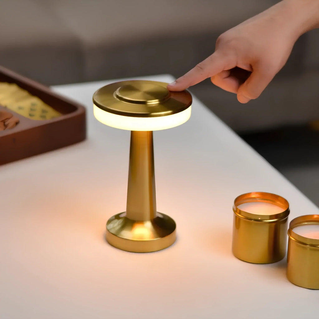 Kabellose Tischleuchte – Dimmbar und Wiederaufladbar mit LED 5