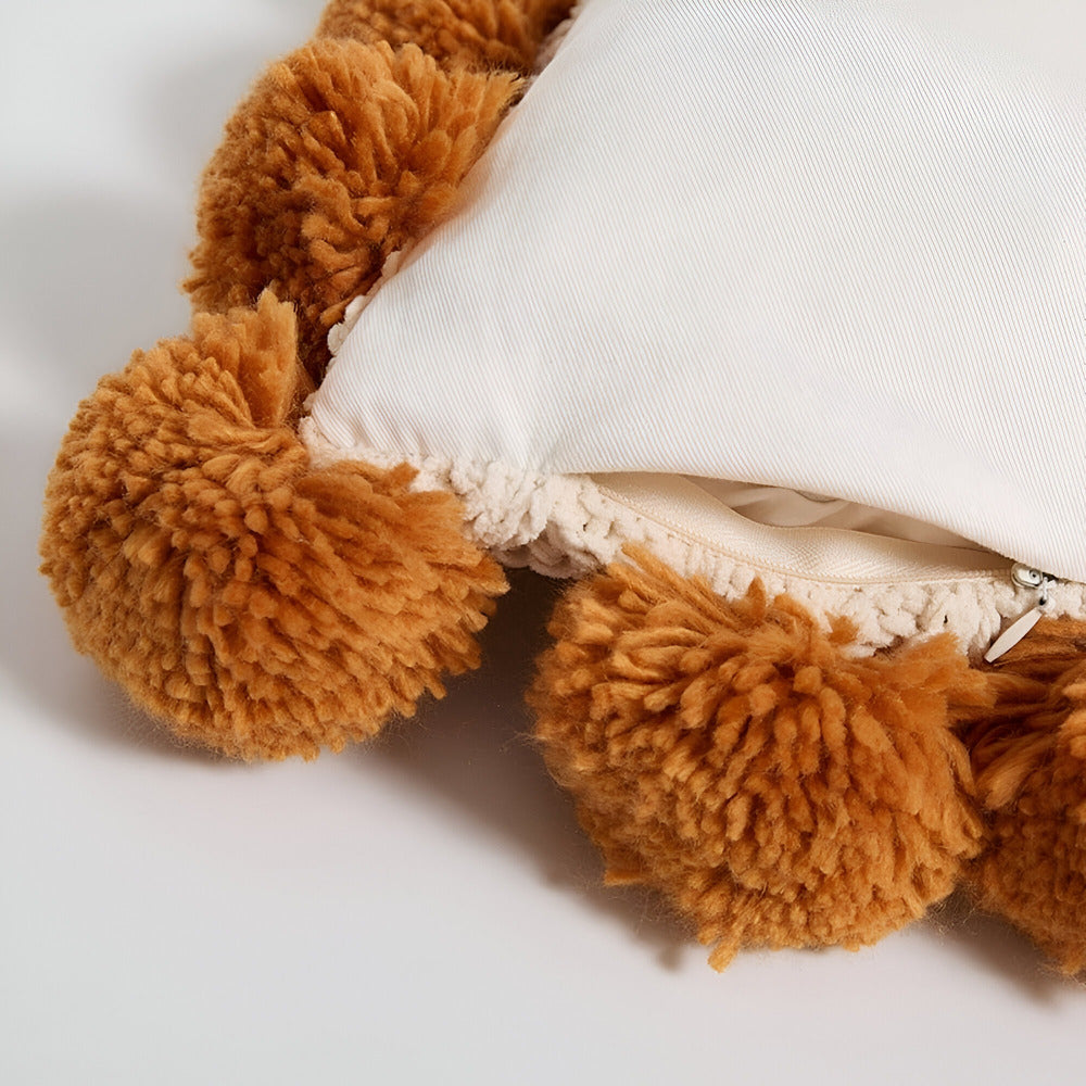 Kissenbezug – Pompon-Strickdesign Für Sofas Und Betten 6