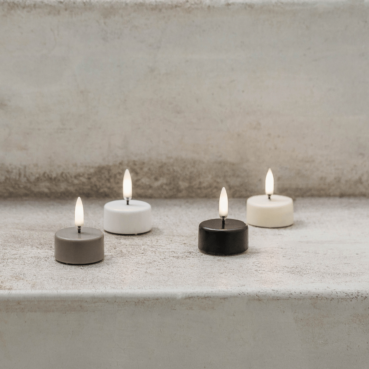 LED-Kerzenset ohne Flamme – Batteriebetrieben mit Timer und Fernbedienung 5