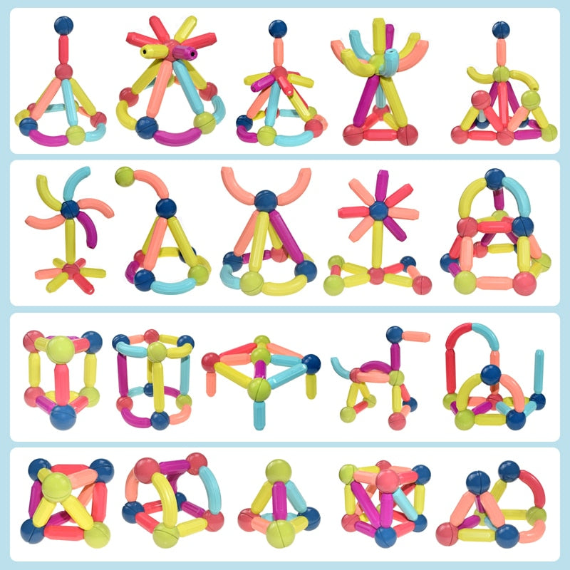 Magnetische Bausteine – Kreatives Konstruktionsset für Kinder 4
