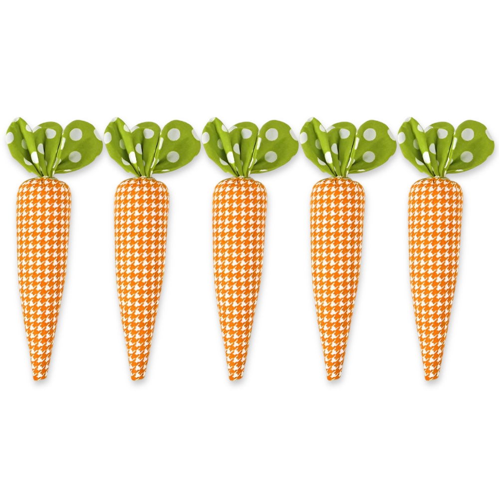 Plüsch Karottenspielzeug-Set – Interaktive Osterdekoration für Kinder 13
