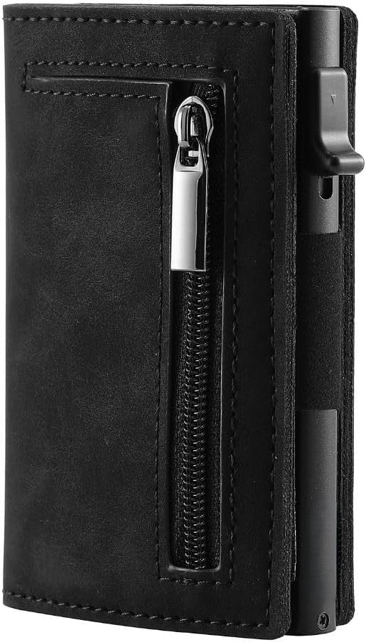 Schlanke Geldbörse mit RFID-Schutz – Kompakt und praktisch 0