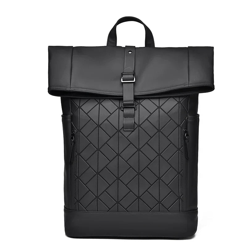 Unisex Rolltop-Reiserucksack mit Laptopfach 0