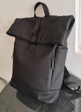 Unisex Rolltop-Reiserucksack mit Laptopfach 6