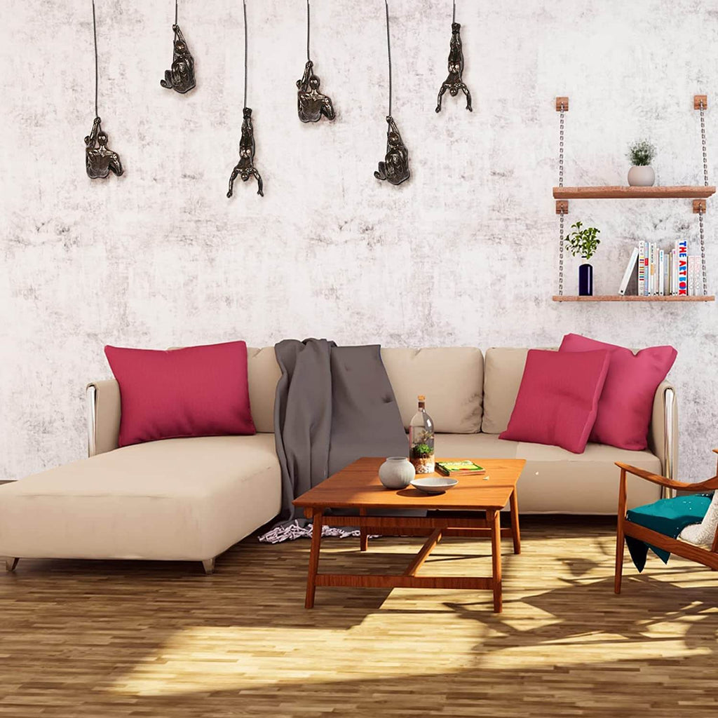 Wanddeko – Wandskulptur mit Kletterfiguren für Innenräume 7