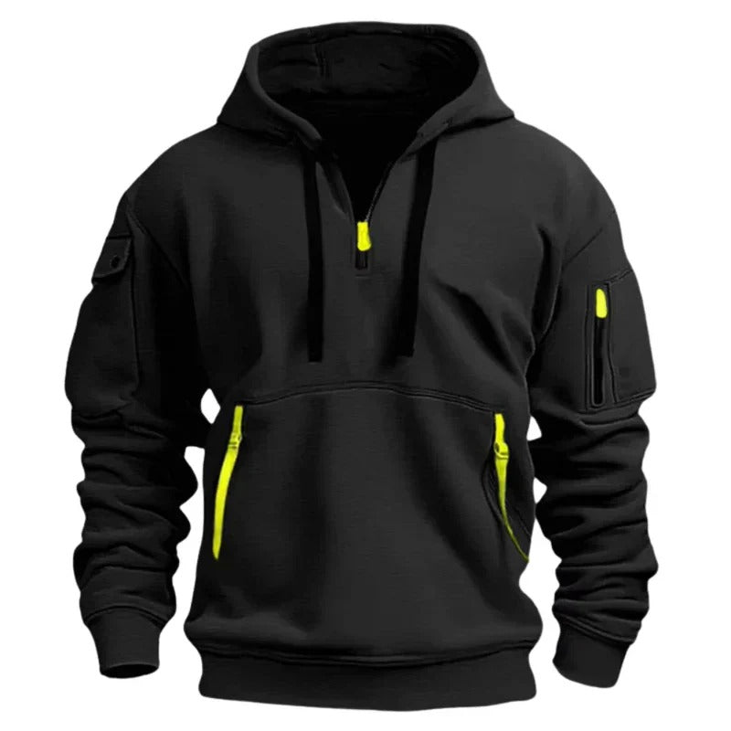 Locker sitzendes Sweatshirt mit Rundhalsausschnitt für Herren