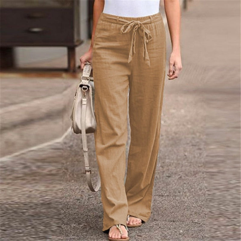 Damen Locker Sitzende Hose